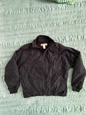 Norm Thompson Black Men's Windbreaker Jacket-Small